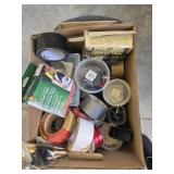 Box assorted hardware and electrical