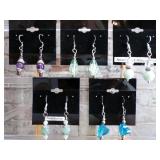 Handcrafted Stone Earrings #1