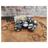 Metal Star Garland, Ornaments