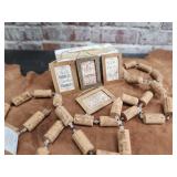 Wine Themed Ornaments/Magnets, Cork Garland #3
