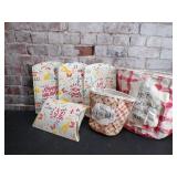 Recycled Paper Gift Bags, Lg 10" Gift Pouches