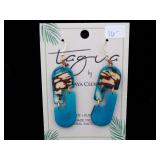 Tagua Earrings