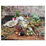 Candle Ring, Silver Beaded Garland, Bells,