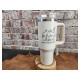 40 oz. Tumbler - Well Behaved Woman....