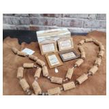 Wine Themed Ornaments/Magnets, Cork Garland #2