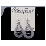 Silver Forest Earrings