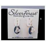 Silver Forest Earrings