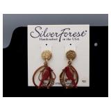 Silver Forest Earrings