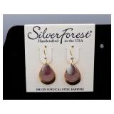 Silver Forest Earrings