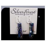 Silver Forest Earrings