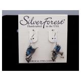 Silver Forest Earrings