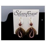 Silver Forest Earrings