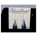Silver Forest Earrings