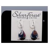 Silver Forest Earrings