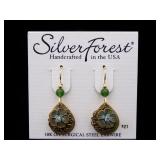 Silver Forest Earrings