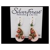 Silver Forest Earrings