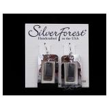 Silver Forest Earrings