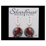 Silver Forest Earrings