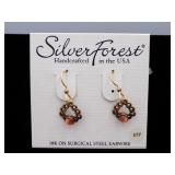 Silver Forest Earrings