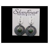 Silver Forest Earrings