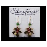 Silver Forest Earrings