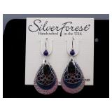 Silver Forest Earrings