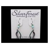Silver Forest Earrings