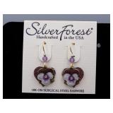 Silver Forest Earrings