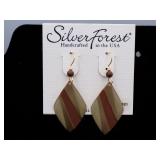 Silver Forest Earrings