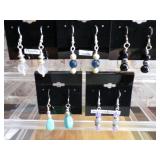 Handcrafted Stone Earrings #8