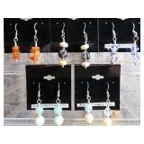 Handcrafted Stone Earrings #4