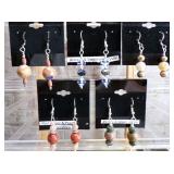 Handcrafted Stone Earrings #5