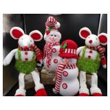 Plush Holiday Figures