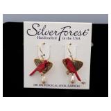 Silver Forest Earrings