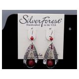 Silver Forest Earrings