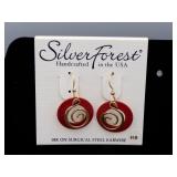 Silver Forest Earrings
