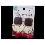 Tagua Earrings