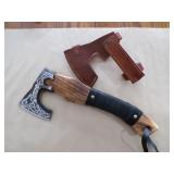 Handmade Damascus Knife - 14"