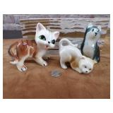 Miniature Cat Figurines