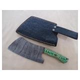 Handmade Damascus Knife - 13"