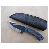Handmade Damascus Knife - 9"