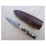 Handmade Damascus Knife - 9"