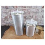 Homemade Ice Cream Canisters w/