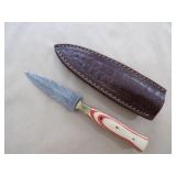 Handmade Damascus Knife - 10"