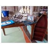 Nautical Themed Decor Items & Shelving Unit