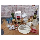 Mrs. Fields Cookie Jar, Measuring Cups,