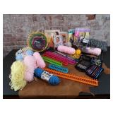 Crafting - Crochet supplies and books