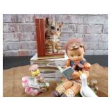 Hummel style Girl Figurine by Eric Stauffer,