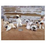 Miniature Cat Figurines - MCM - Japan