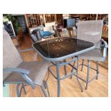 Patio Table & Chairs - Bar Height